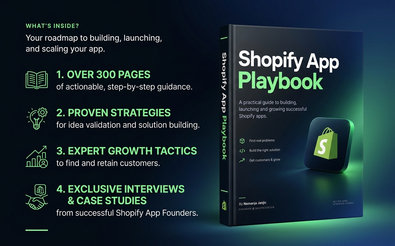 Shopify App Playbook